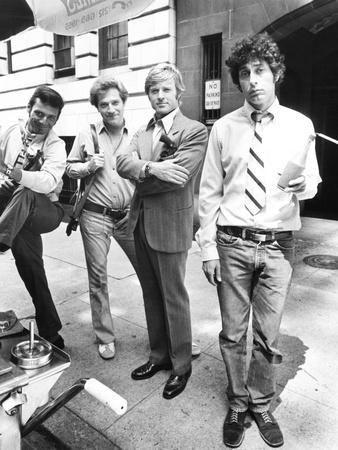 THESE brilliantly blundering boys! ☆ * Robert Redford * …with his diamond  thievin' buds… Paul Sand, Ron Leibman and George S…