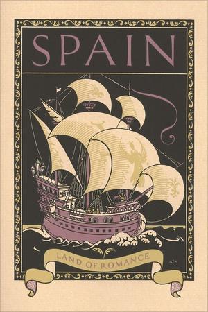 Vintage Boat Poster, Ship Poster Classics of France, Italian and