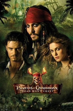 Pirates of the Caribbean LP Record Album Cover Poster Print 