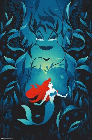 Little Mermaid Posters & Wall Art Prints | AllPosters.com