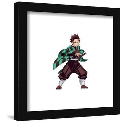 Animal Demon Slayer Anime Tanjiro Kamado Wood Print by Anime-Video Game -  Pixels