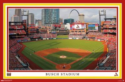 Lids St. Louis Cardinals 12'' x 16'' Framed Neon Player Print