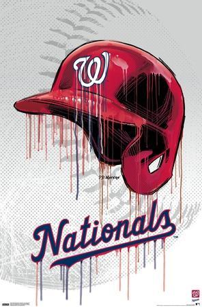 MLB Washington Nationals Posters, Baseball Wall Art Prints