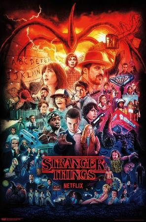 Stranger Things Posters, Calendars & More (Seasons 1-4) | AllPosters.com