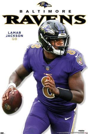 NFL Baltimore Ravens - Drip Helmet 20 Poster