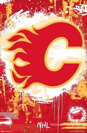 NHL Sean Monahan - Calgary Flames 14 Wall Poster, 22.375 x 34, Framed 