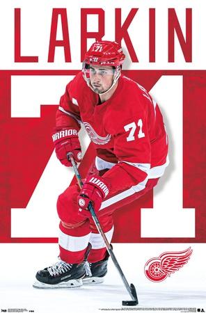 Detroit Red Wings Hockeytown Official NHL Team Logo Poster