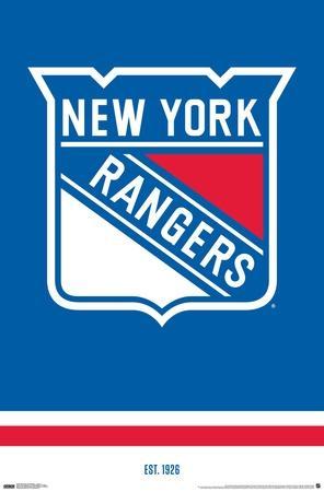  NY Rangers Poster Wall Art - Professional Artwork Print -  Hanging Decor For Room - Great Gift Idea (8x10): Posters & Prints