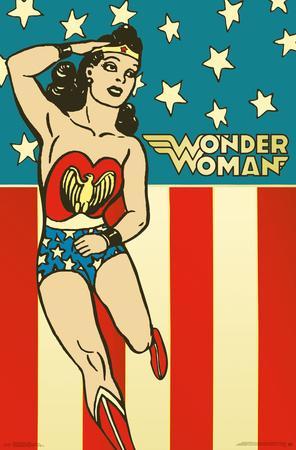 Wall Art Print Wonder Woman - Power, Gifts & Merchandise