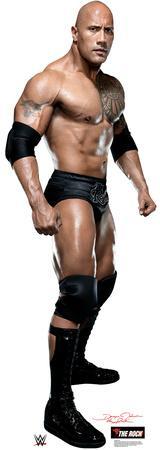 The Rock Dwayne Johnson WWE Wrestler Official Single 2D Card Party Fancy  Dress Mask