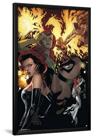 Dark Phoenix Canvas Comics Icon Framed Print ~ More Size ~