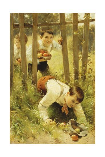Stealing Apples' Giclee Print - Karl Witkowski | AllPosters.com