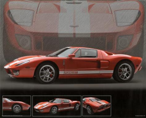 Orange ford gt40 #5