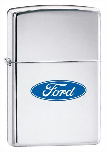 Chrome emblems ford oval #8