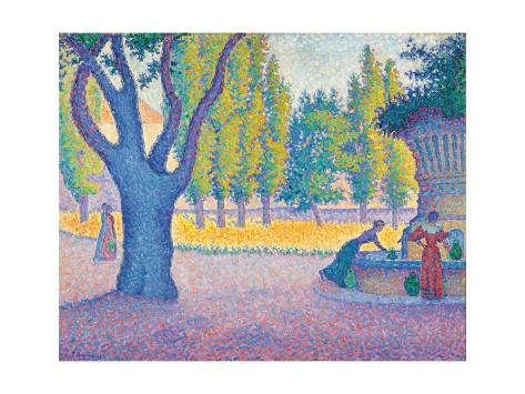 Resultado de imagen de paul signac fontaine des lices