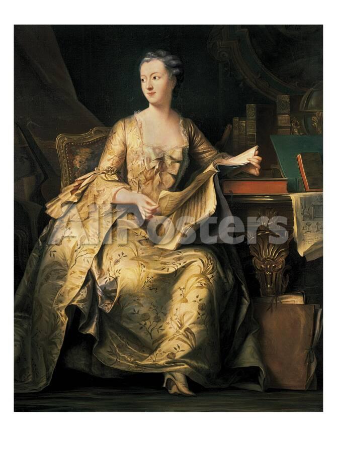 Jeanne Antoinette Poisson Marquise De Pompadour Art Charles Von Steuben Allposters Com