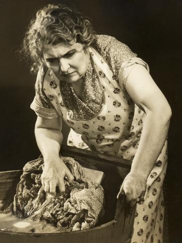 george-marks-mature-woman-washing-clothe