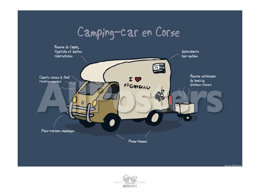 Gratuit Images Broutch Camping Car Corse Prints By Sylvain Bichicchi At le plus cool par
