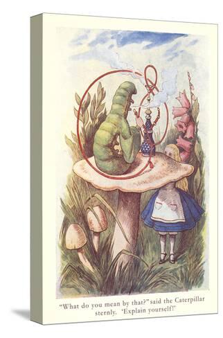 Alice In Wonderland Caterpillar On Mushroom Art At Allposters Com