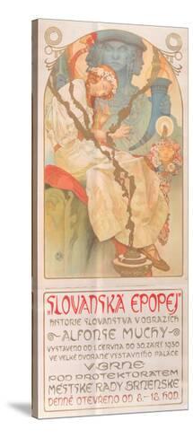 The Slav Epic French Nouveau Alphonse Mucha Vintage Advertisement Art Poster