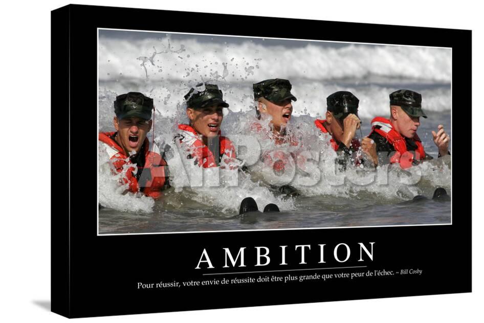 Ambition Citation Et Affiche D Inspiration Et Motivation Photographic Print Allposters Com