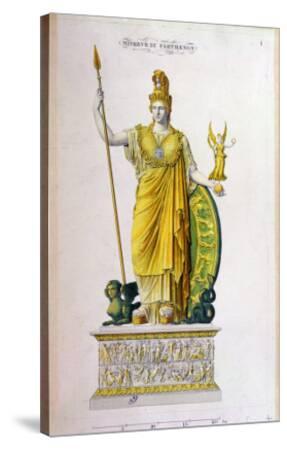 Athena Parthenos Statue From The Parthenon Athens Giclee Print Allposters Com athena parthenos statue from the parthenon athens