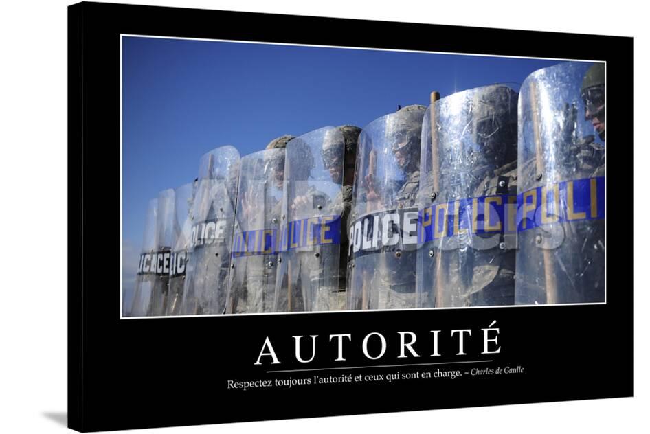Autorite Citation Et Affiche D Inspiration Et Motivation Photographic Print Allposters Com