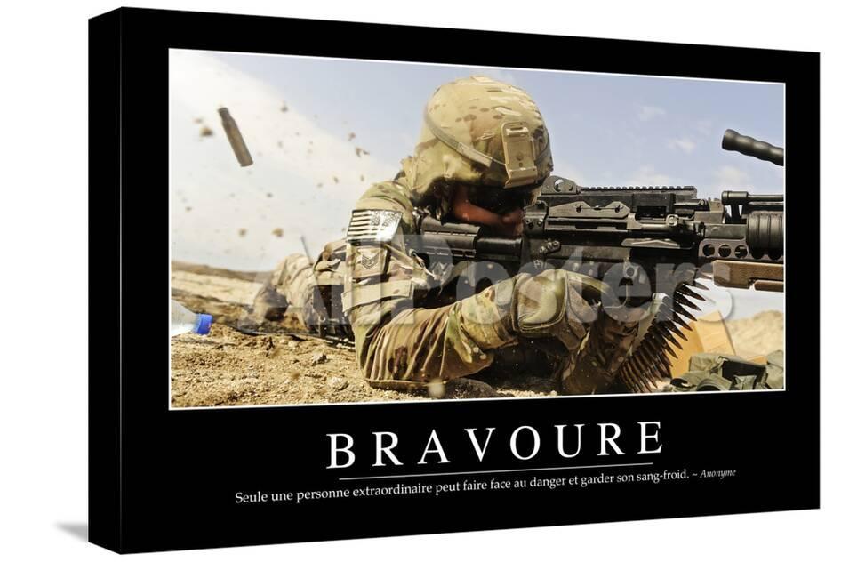 Bravoure Citation Et Affiche D Inspiration Et Motivation Photographic Print Allposters Com