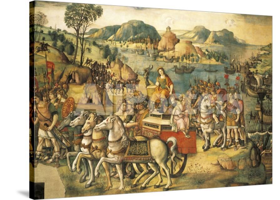 Caio Duilio And Rome S Triumph Over Sicily After Battle Of Milazzo 260 Bc Jacopo Ripanda Giclee Print Allposters Com