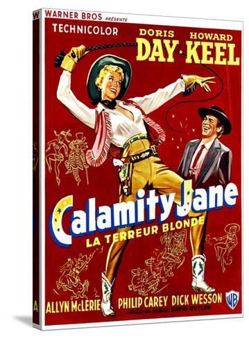 Calamity Jane Doris Day Howard Keel Belgian Poster Art 1953
