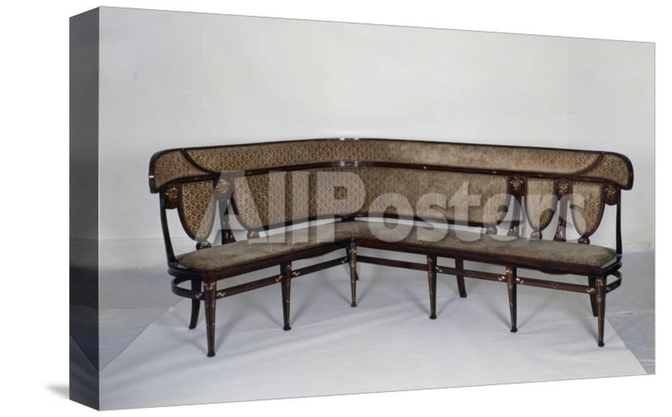 Art Nouveau Style Corner Sofa Giclee Print By Carlo Zen At