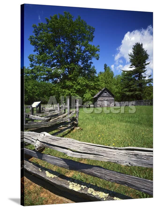 The Puckett Cabin Blue Ridge Parkway Virginia Usa Photographic