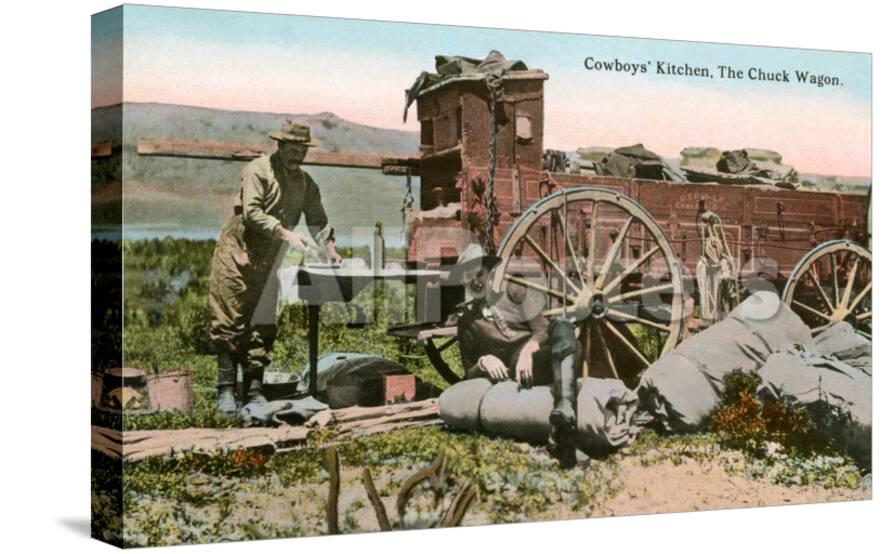 Cowboys Kitchen The Chuck Wagon Posters Allposters Com