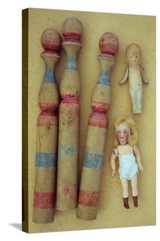 childrens wooden skittles