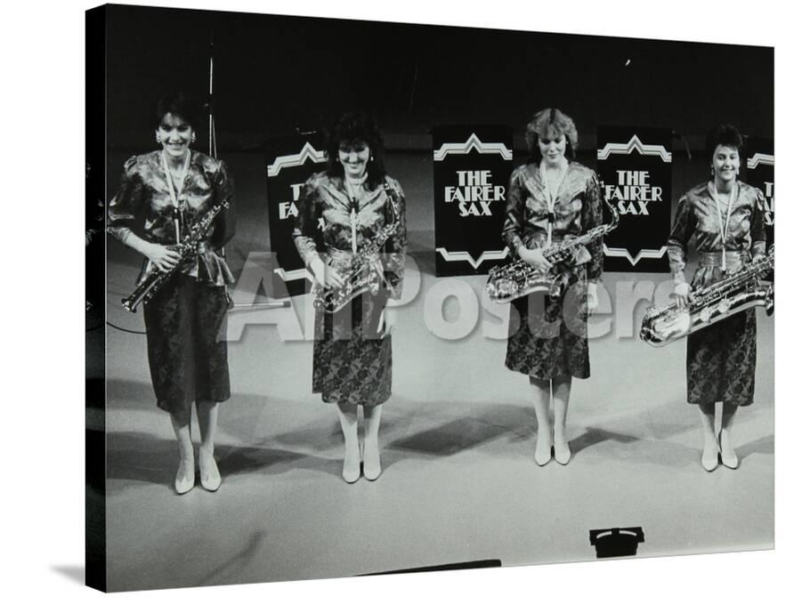 All Female Quartet The Fairer Sax On Stage At The Forum Theatre Hatfield Hertfordshire 1987 Photographic Print Denis Williams Allposters Com The fairer sax is known for her work on madame sousatzka (1988) and rude health (1987). all female quartet the fairer sax on stage at the forum theatre hatfield hertfordshire 1987