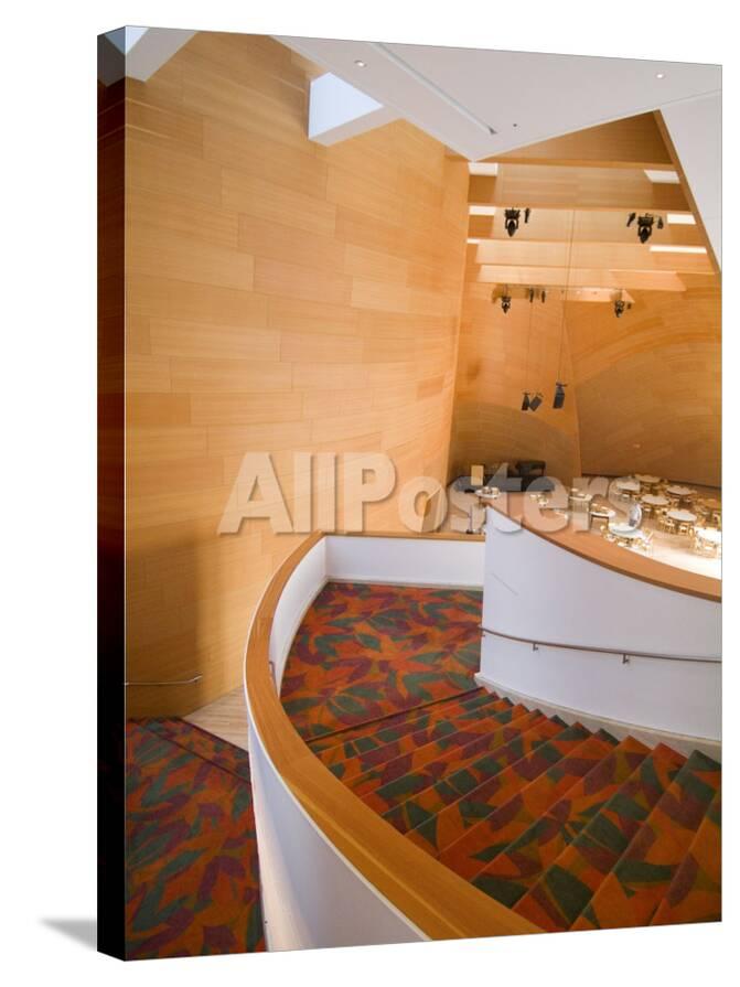 Interior Walt Disney Concert Hall Part Of Los Angeles Music Center Downtown