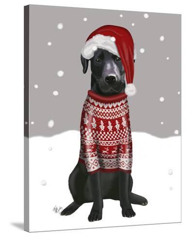 chocolate lab christmas sweater
