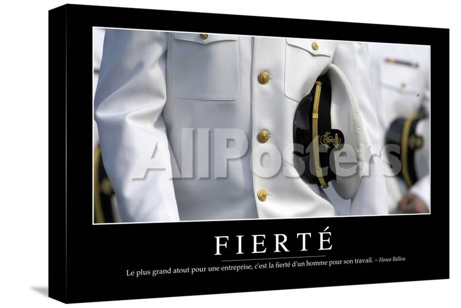 Fierte Citation Et Affiche D Inspiration Et Motivation Photographic Print Allposters Com