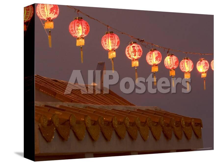 Hanging Red Paper Lanterns Thailand Photographic Print By Gavriel Hanging Red Paper Lanterns Thailand Photographic Print By Gavriel Jecan At Allposters Com
