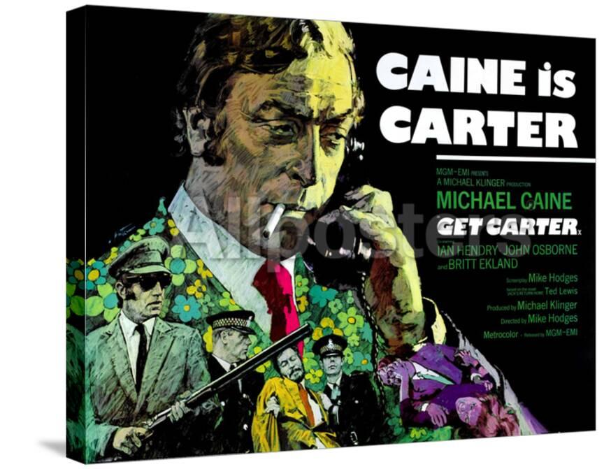 Get Carter British Poster Michael Caine 1971 Giclee Print Allposters Com