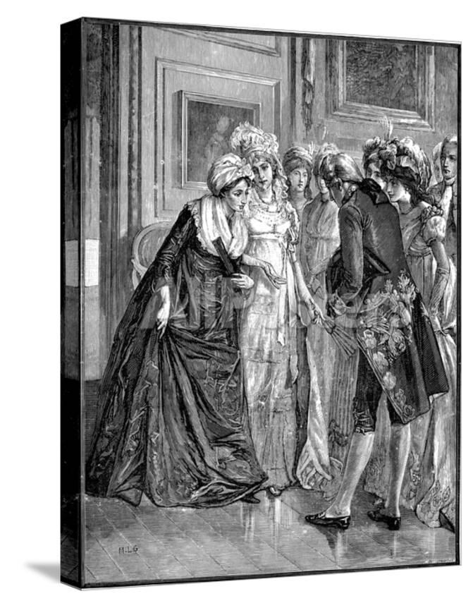 Hannah More Being Introduced To Society English Religious Writer - 