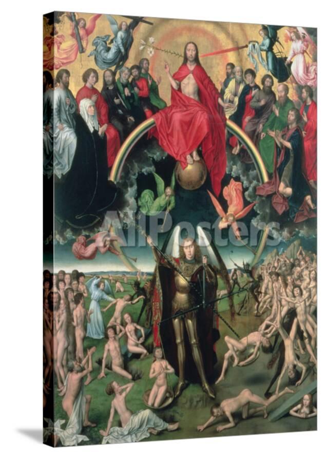 The Last Judgement 1473 Central Panel Giclee Print Hans Memling Allposters Com