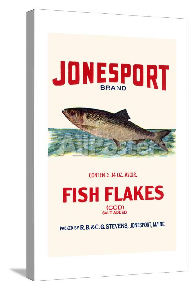 Jonesport Fish Flakes Posters Allposters Com