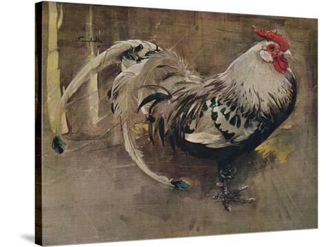 Print Joseph Crawhall Spangled Cock