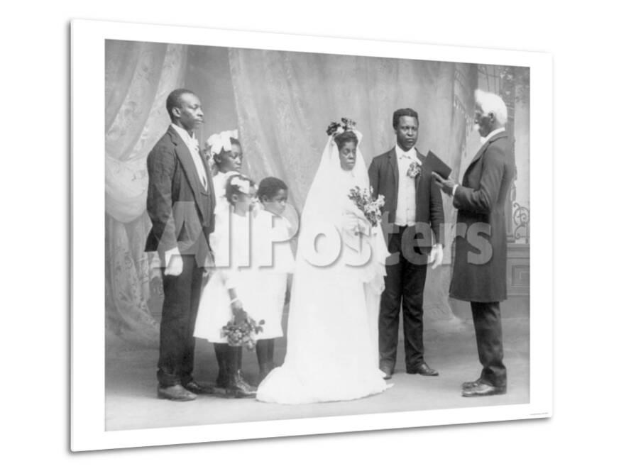 African American Wedding Photograph Art By Lantern Press At
