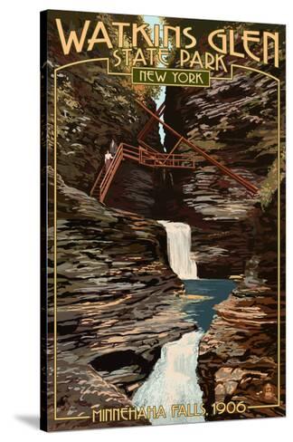 Watkins Glen State Park New York Minnehaha Falls Posters By