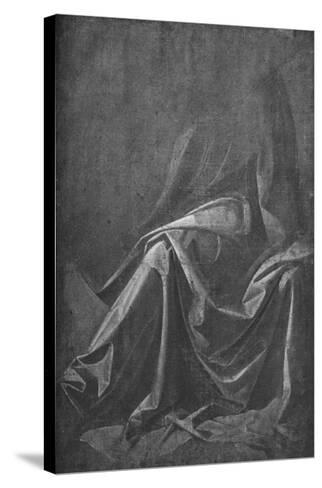 Cast Of Drapery For A Seated Figure C1475 1945 Giclee Print By