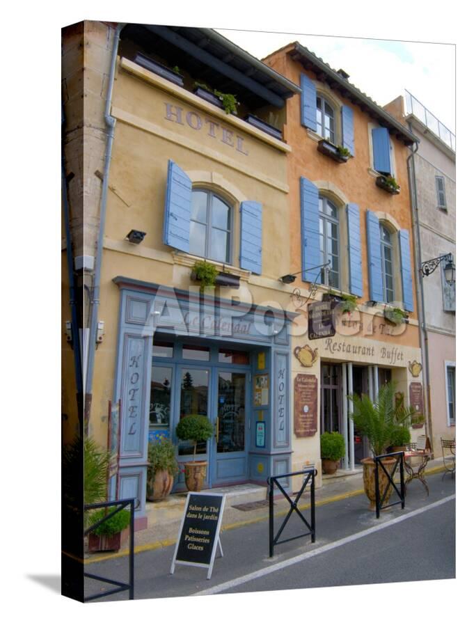 Hotel And Restaurant Arles Provence France Photographic Print