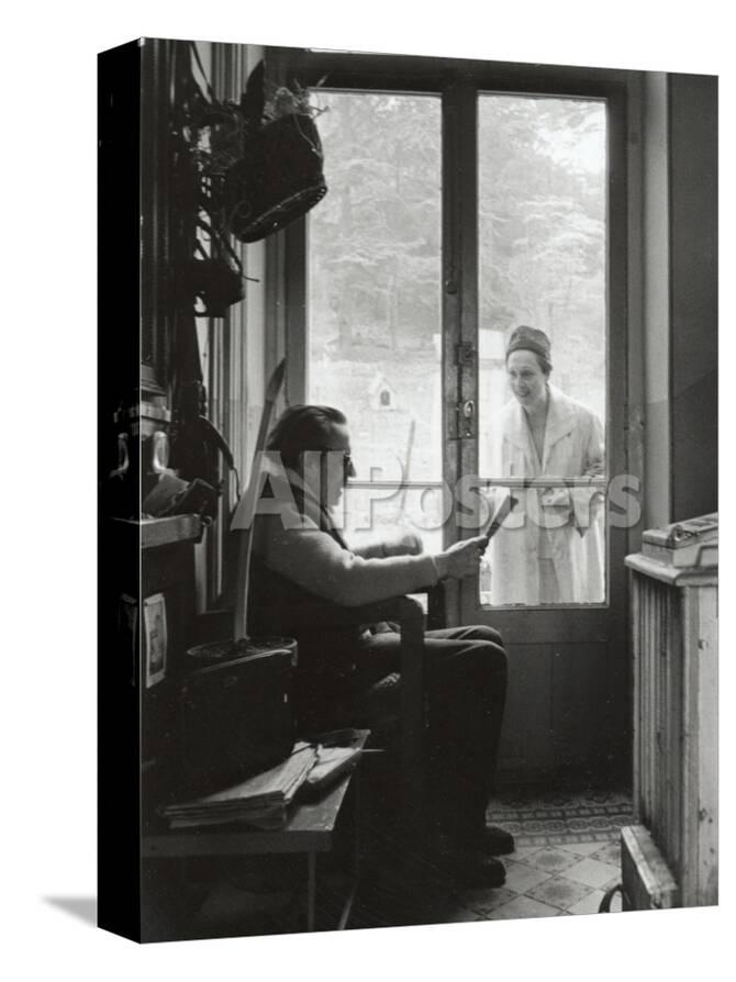 Arletty With Louis Ferdinand Celine April 14 1958 Photographic Print Luc Fournol Allposters Com Arletty With Louis Ferdinand Celine April 14 1958 Photographic Print Luc Fournol Allposters Com