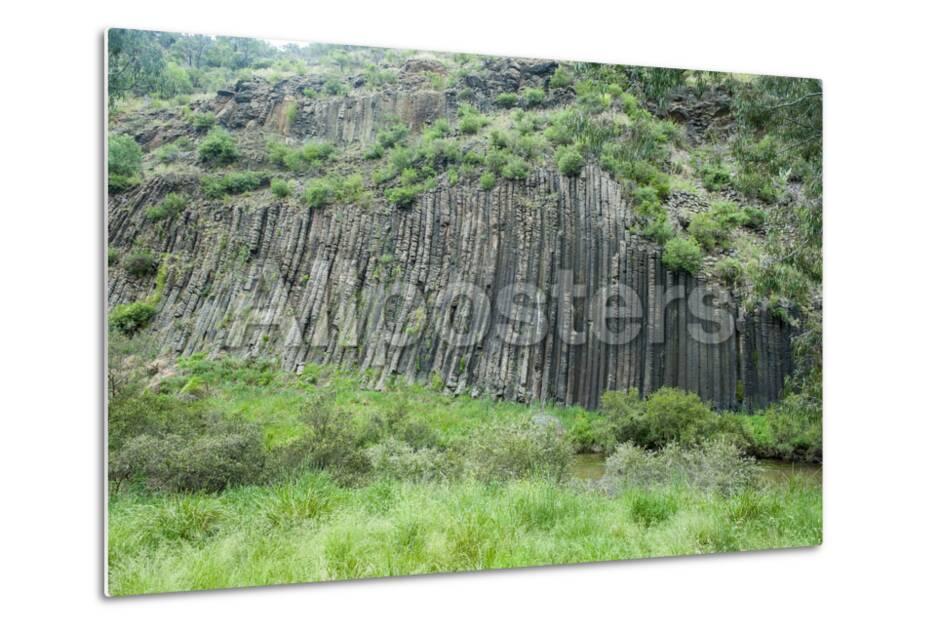 Unique Rock Formation In The Organ Pipes National Park Victoria